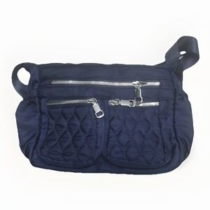 Adjustable‎ Multi Zip Pockets Cross-Body Handbag